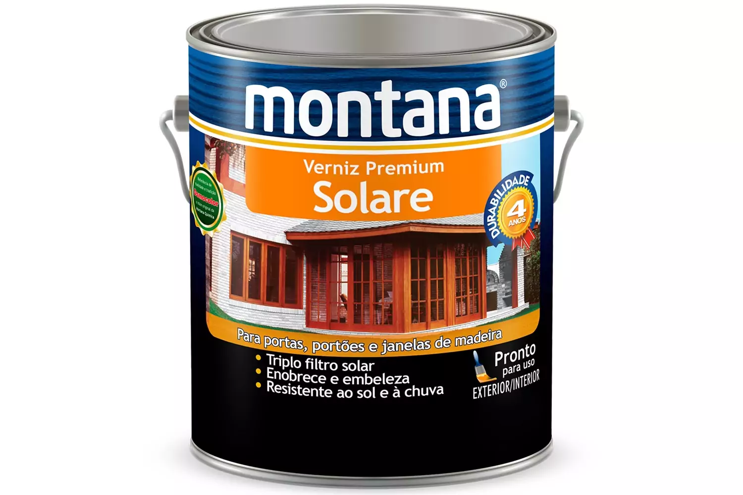 Verniz Solare Natural Acetinado 3,6 L Montana Química