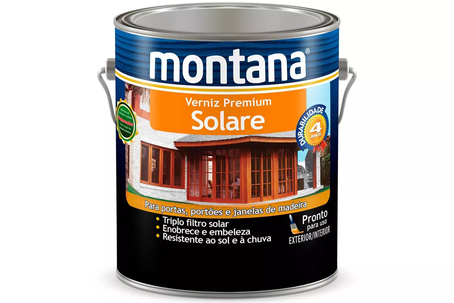 Verniz Solare Imbuia Brilhante 3,6 L Montana Química