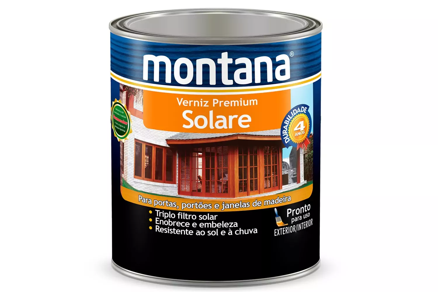 Verniz Solare Natural Acetinado 900 ml Montana Química