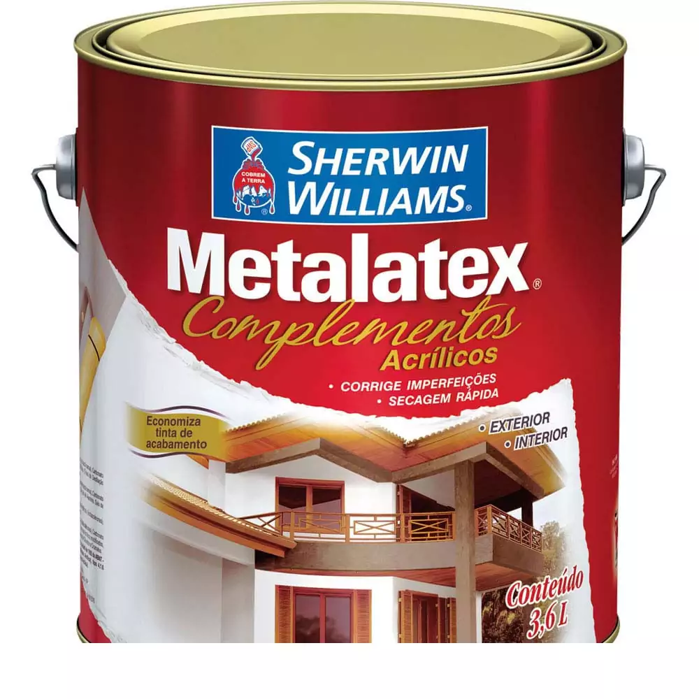 Seladora Acrílico Metalatex Branco 3,6 L Sherwin-Williams