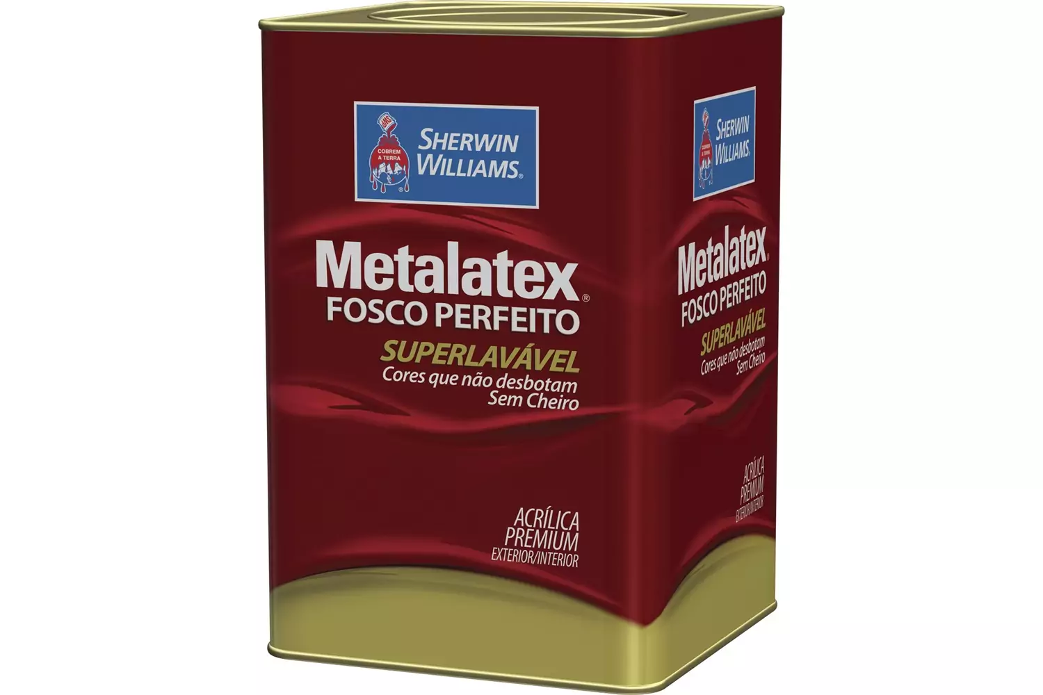 Tinta Acrílica Metalatex Fosca Perfeita Vermelho Rústico 18 L Sherwin-Williams