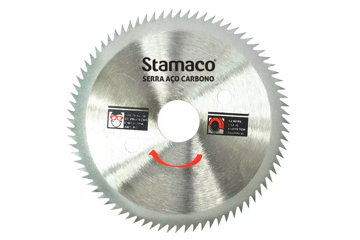 Disco de Serra em Aço Carbono Serramax 105mm (4.3/8") com 80 Dentes Stamaco
