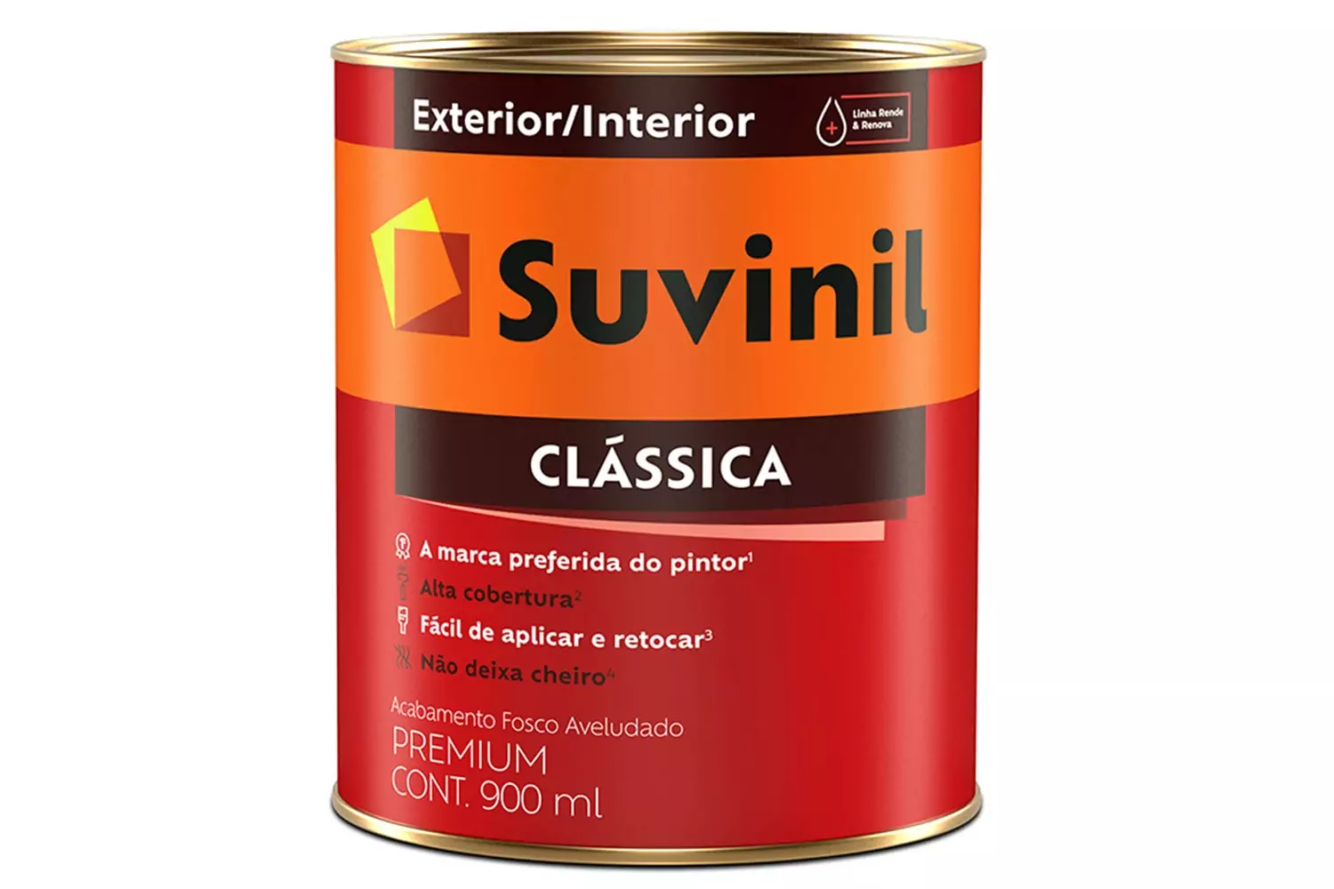 Tinta Látex PVA Branco 900ml Suvinil