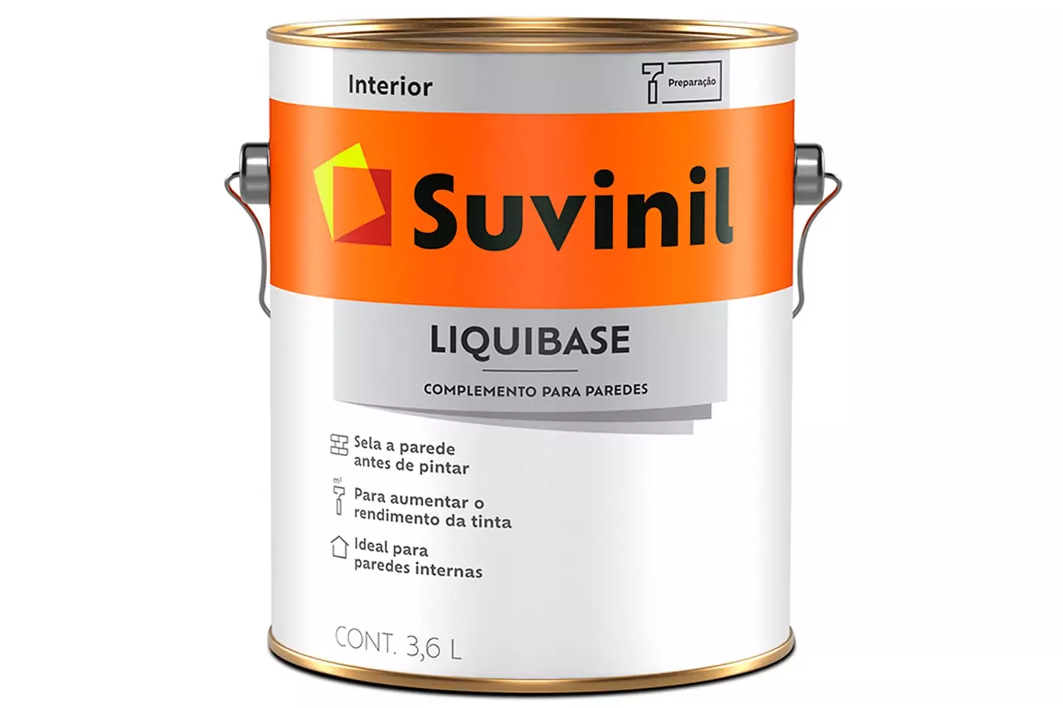 Tinta Complemento para Paredes Liquibase 3,6 Litros Suvinil