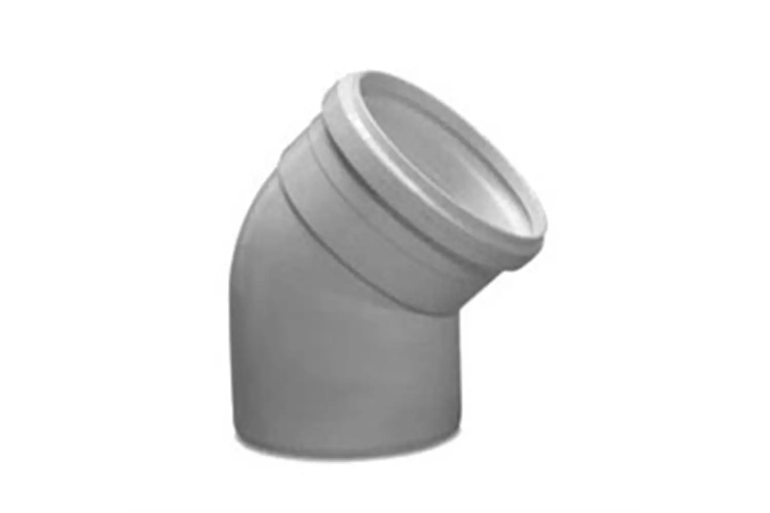 Joelho 45° para Esgoto 40 mm Branco Tigre