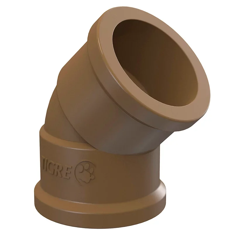 Joelho 45° Soldável Marrom 50 mm Tigre