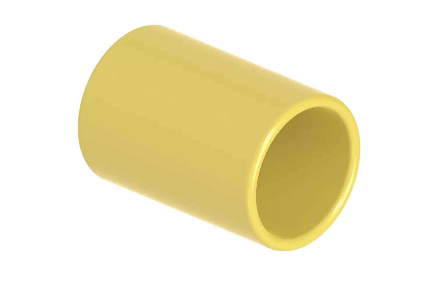 Luva de Pressão em PVC 20 mm Amarela Tigre