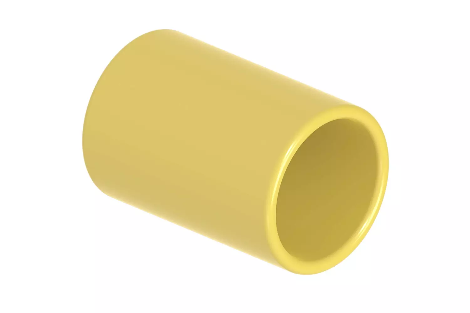 Luva de Pressão em PVC 32 mm Amarela Tigre