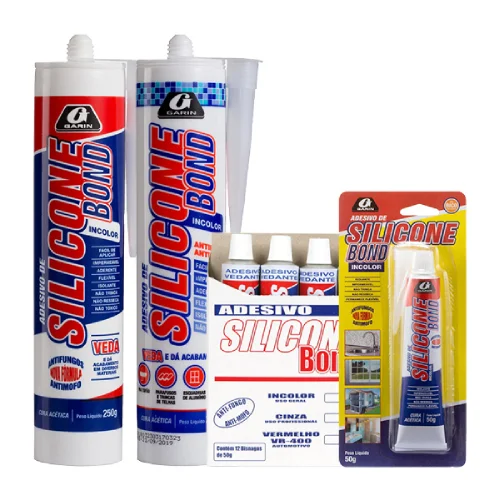 Silicone Bond Acético Incolor