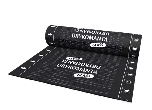 Manta Asfáltica - Drykomanta Glass - Tipo Ii C - 3mm - Alumínio - Dryko