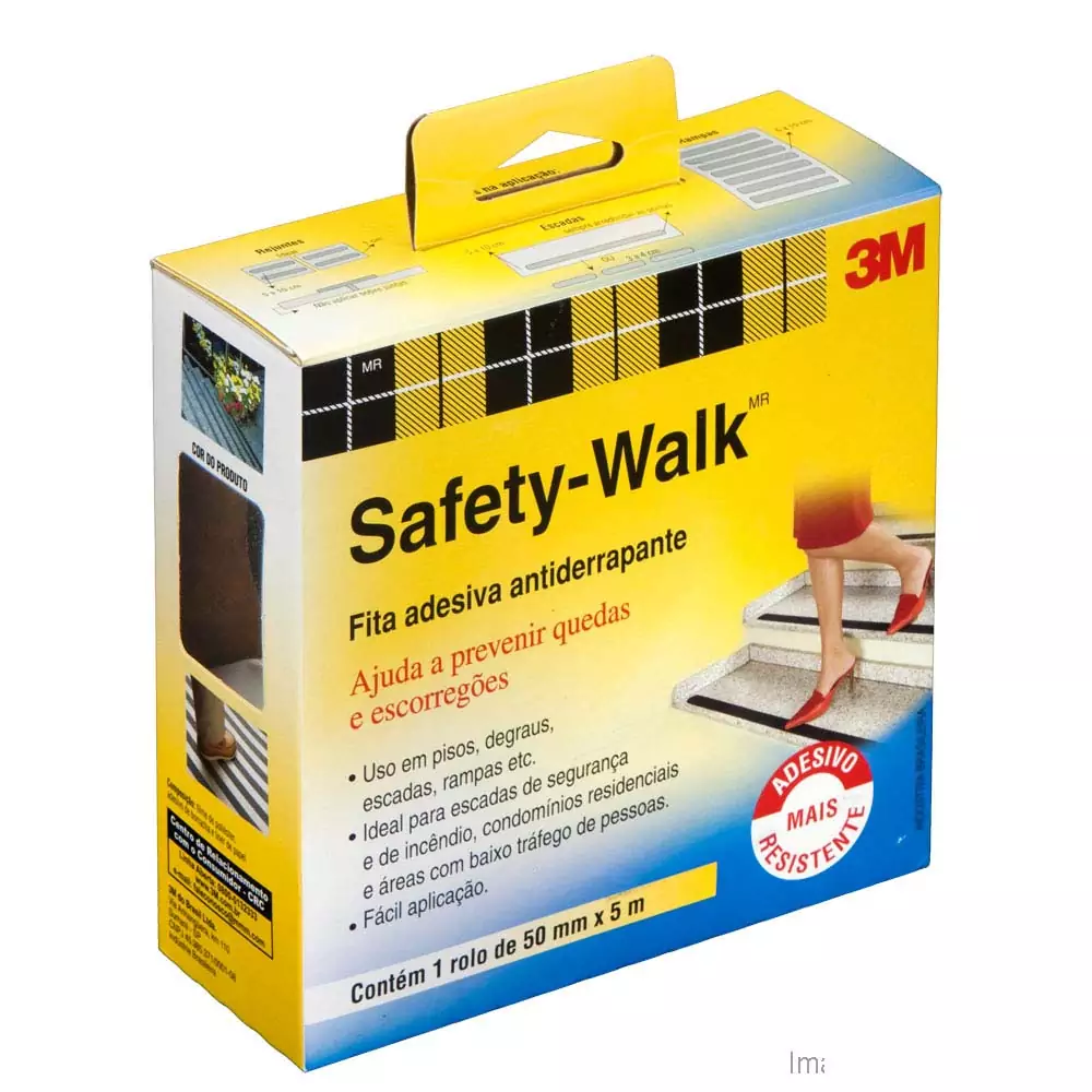 Fita Antiderrapante Safety-Walk 50 mm x 5 m Preto 3M