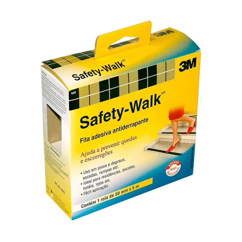 Fita Antiderrapante Safety-Walk 50 mm x 5 m Transparente 3M