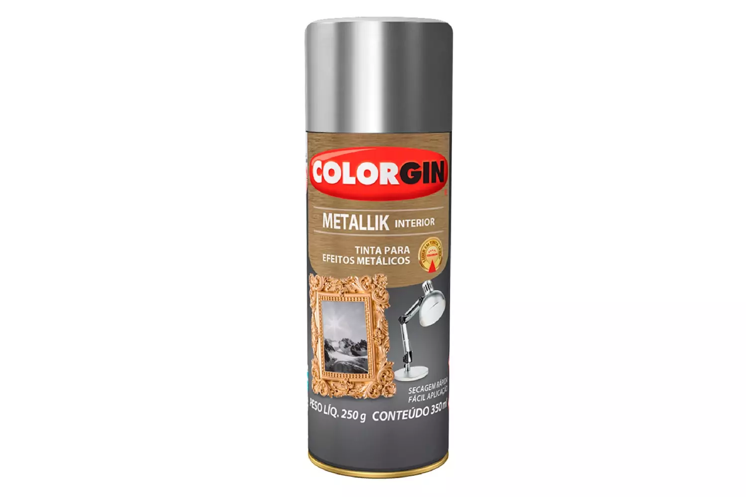 Spray Metallik Cromado Colorgin