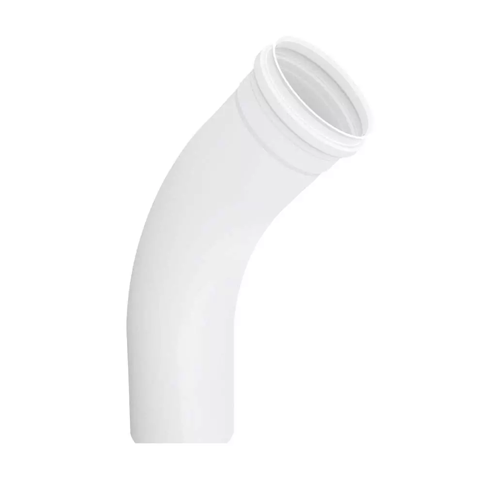 Curva 45º Longa para Esgoto 75x45mm Tigre