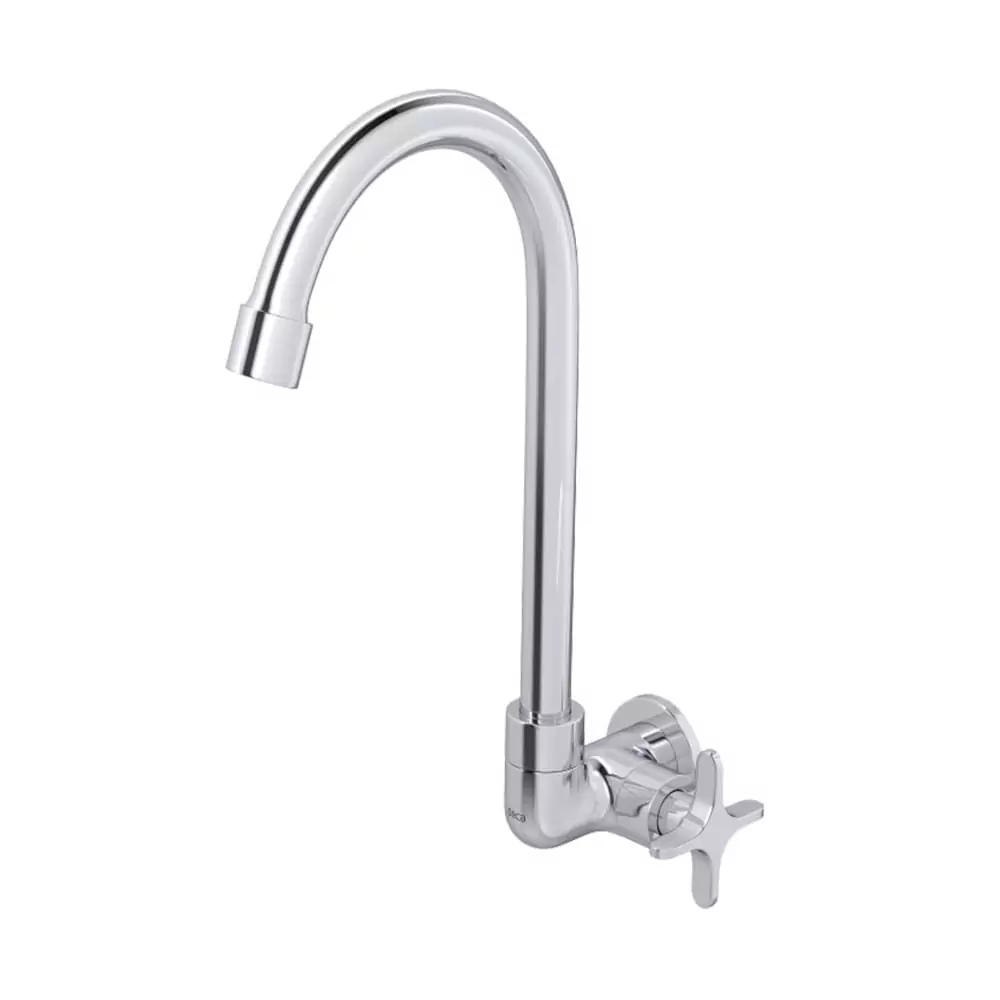 Torneira de Parede para Cozinha Bica Móvel Flex Plus Cromada 1168 C20 Deca
