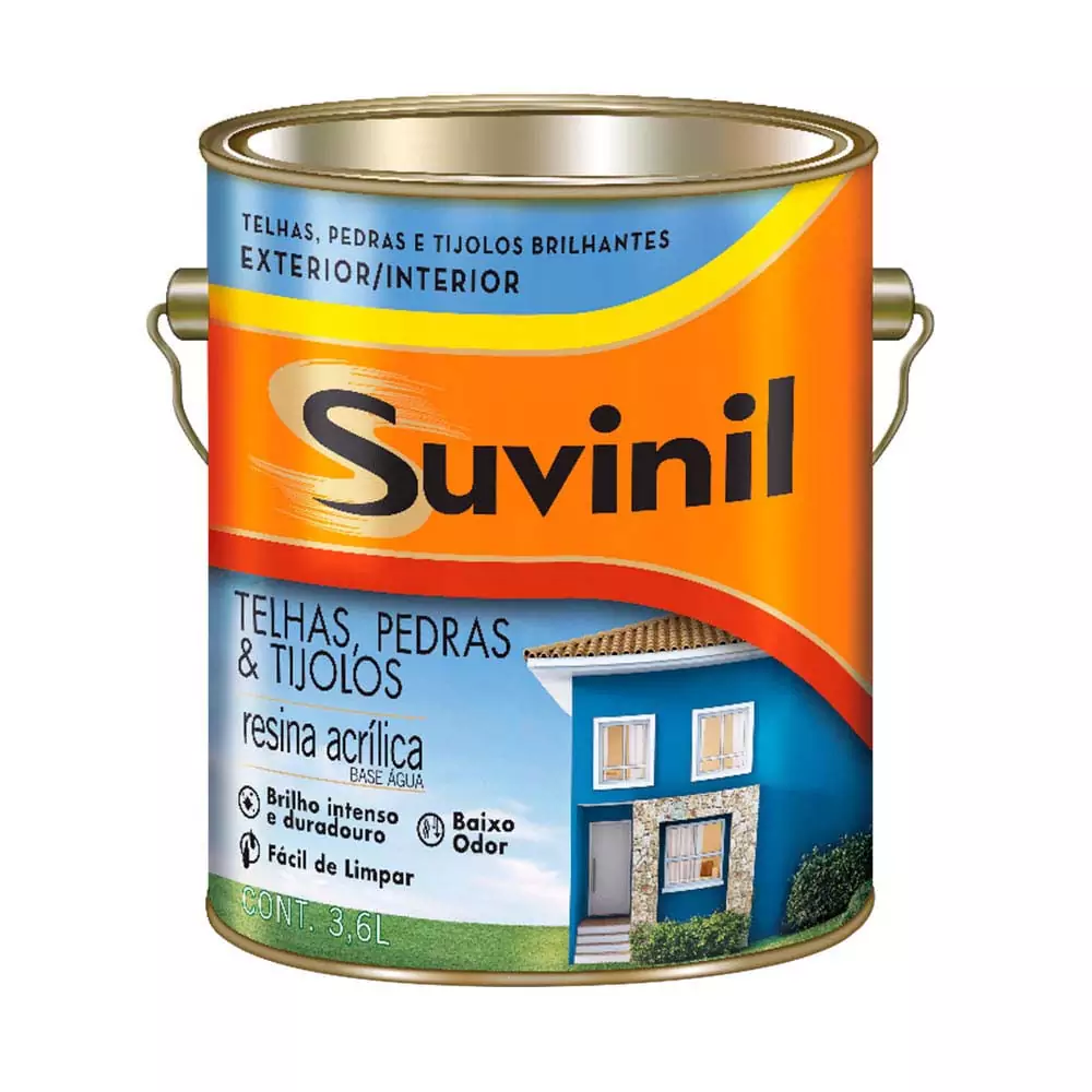 Resina Acrílica Base Água Incolor 3,6 L Suvinil