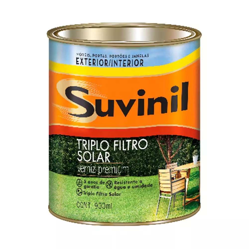 Verniz Filtro Solar 900ml Mogno Suvinil