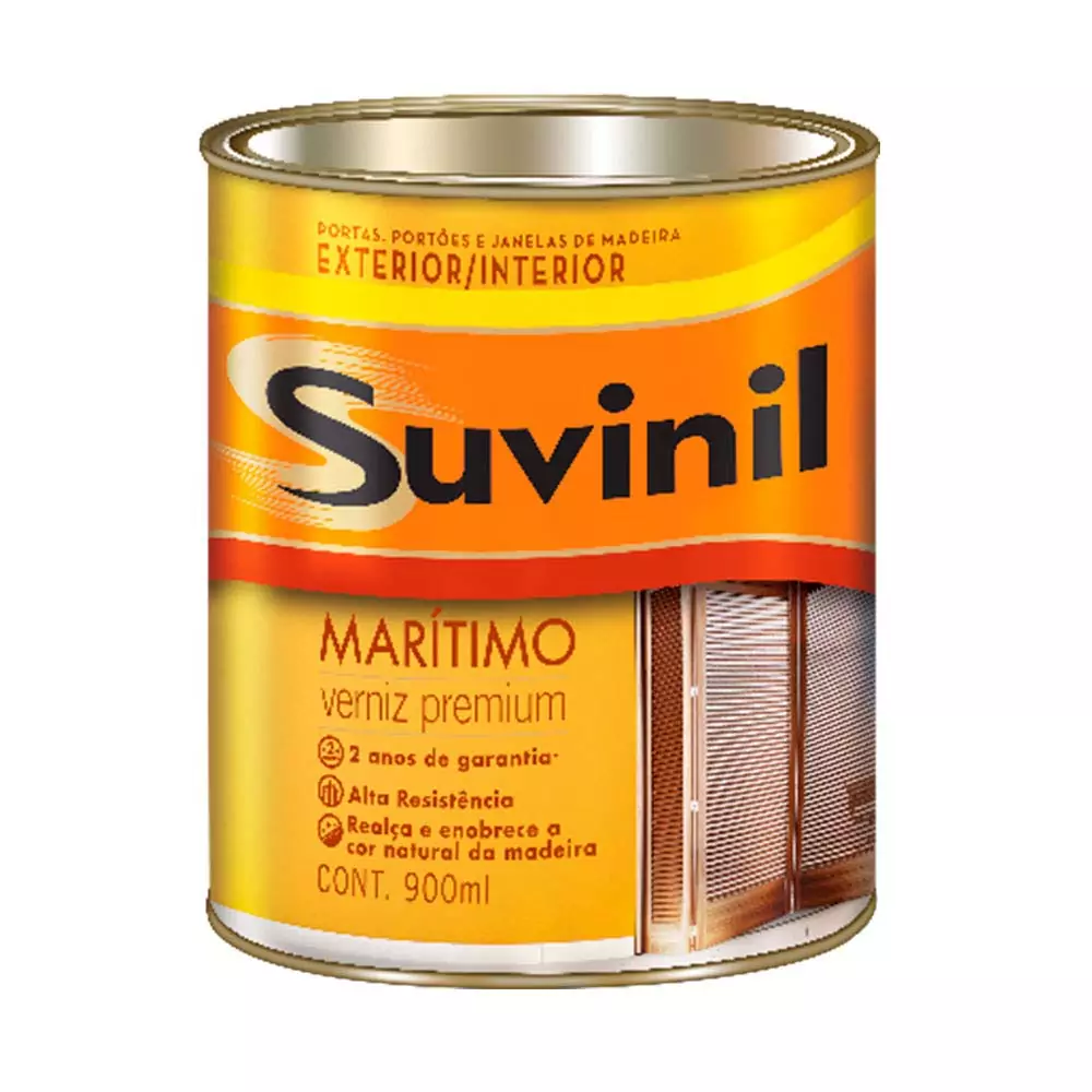 Verniz Marítimo Fosco 900ml Natural Suvinil