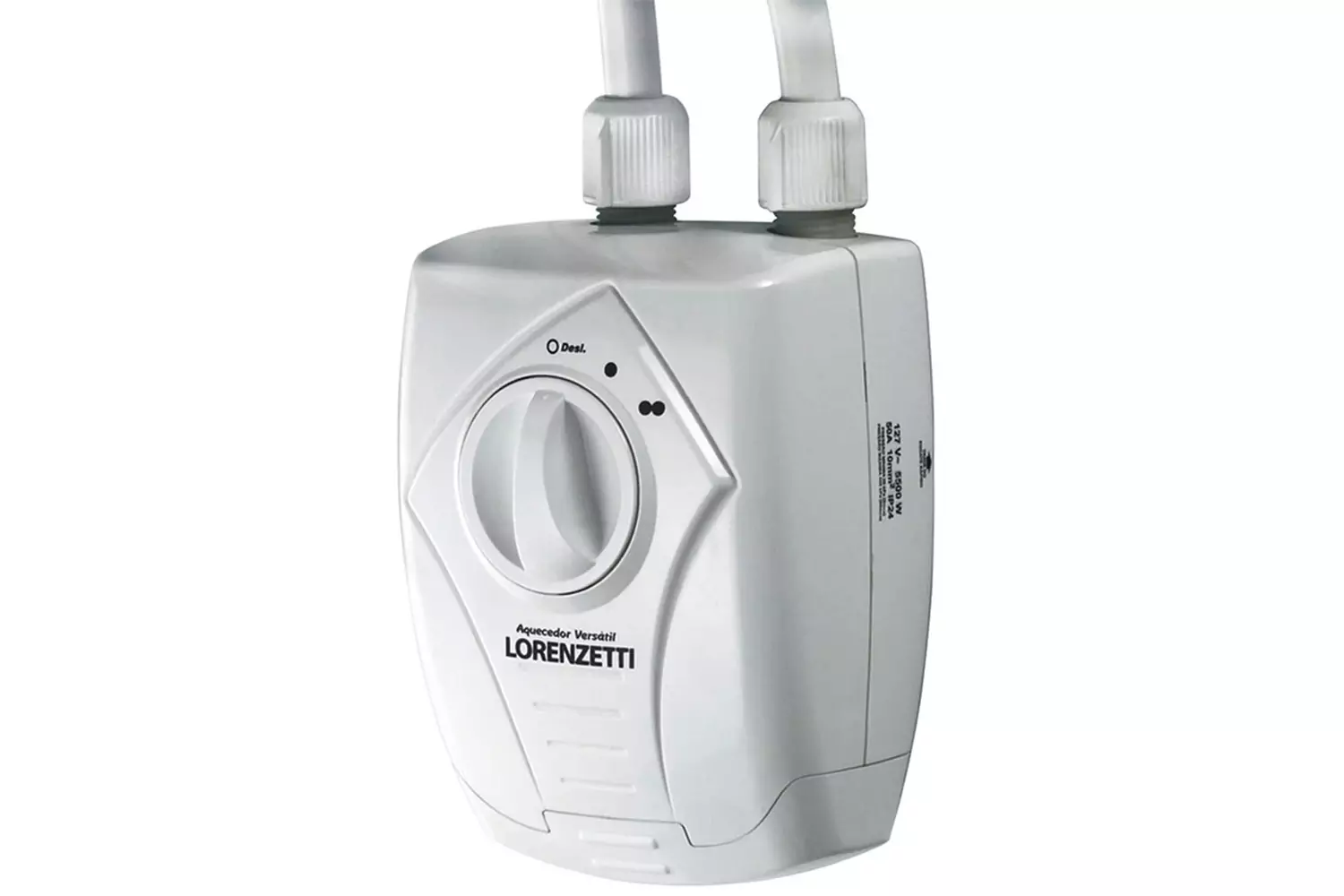 Aquecedor de Água para Torneiras Versátil 5500w 110v Branco Lorenzetti