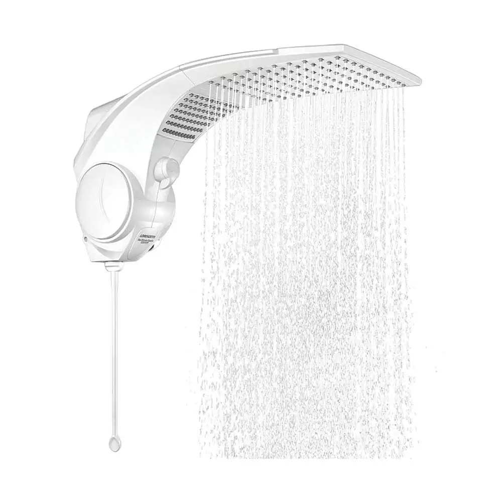 Chuveiro Eletrônico Duo Shower Quadra Branco  7500W 220V  Lorenzetti