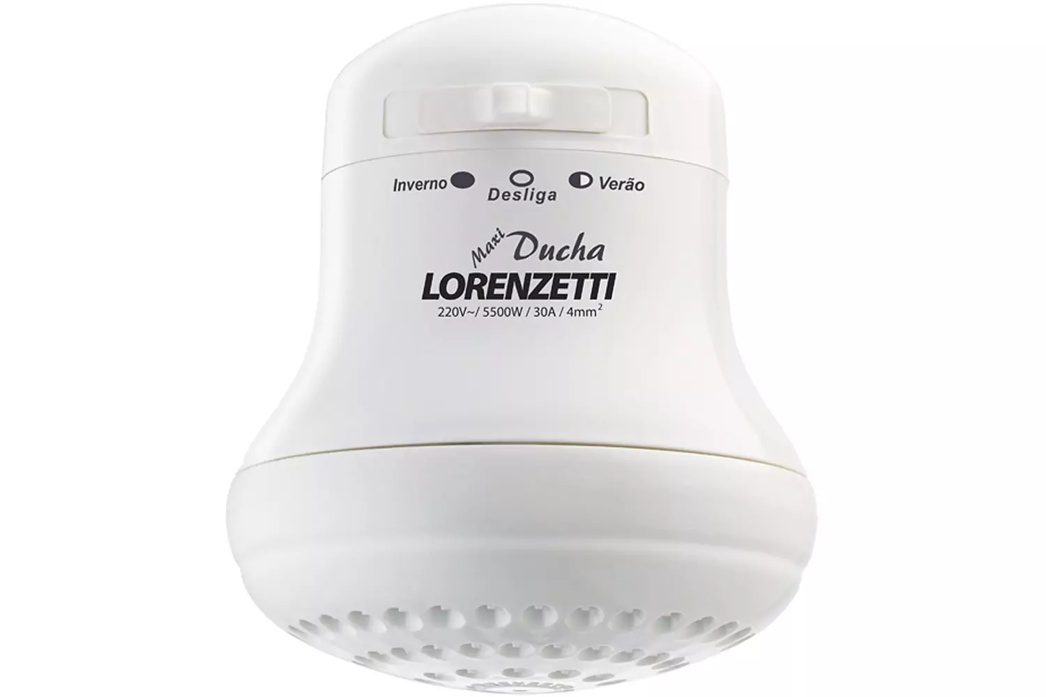 Chuveiro Elétrico Maxi Ducha Branco 5500w 220v  Lorenzetti