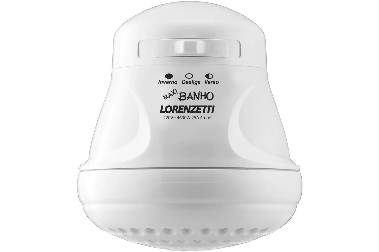 Chuveiro Elétrico Maxi Banho Branco 5500w 220v  Lorenzetti