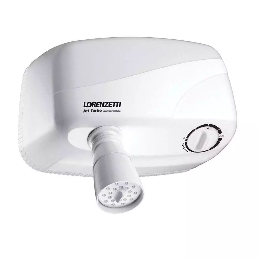 Chuveiro Multitemperatura Jet Turbo Branco 7800W 220V  Lorenzetti