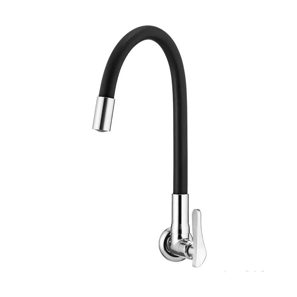 Torneira de Parede para Cozinha Flex 1178 C27 Preta Lorenzetti