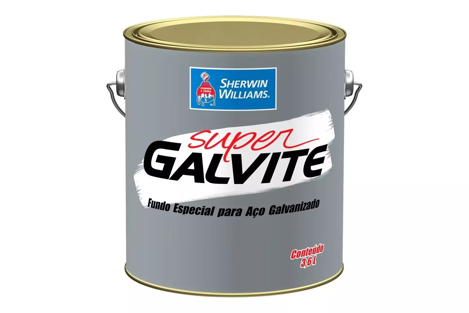 Fundo Preparador para Metais Super Galvite Branco 3,6 L Sherwin-Williams