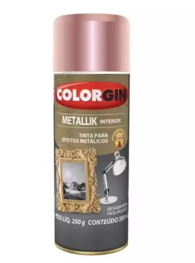 Tinta Spray Colorgin Rose Gold 350 ml Sherwin-Williams