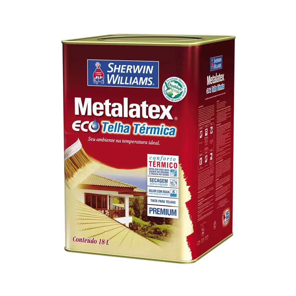 Tinta Metalatex Eco telha Térmica Champagne 18 L Sherwin-Williams