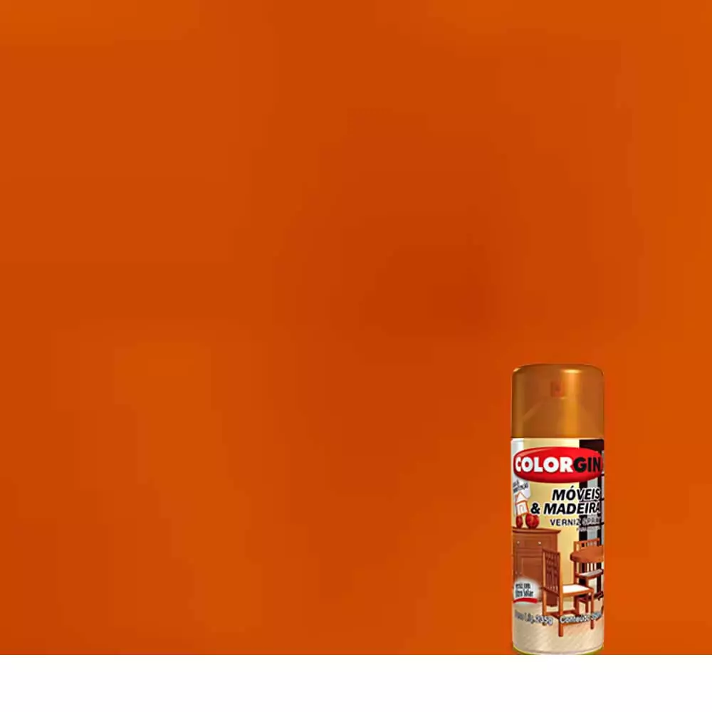 Tinta Spray Verniz Imbuia para Móveis e Madeira 350ml Sherwin-Williams