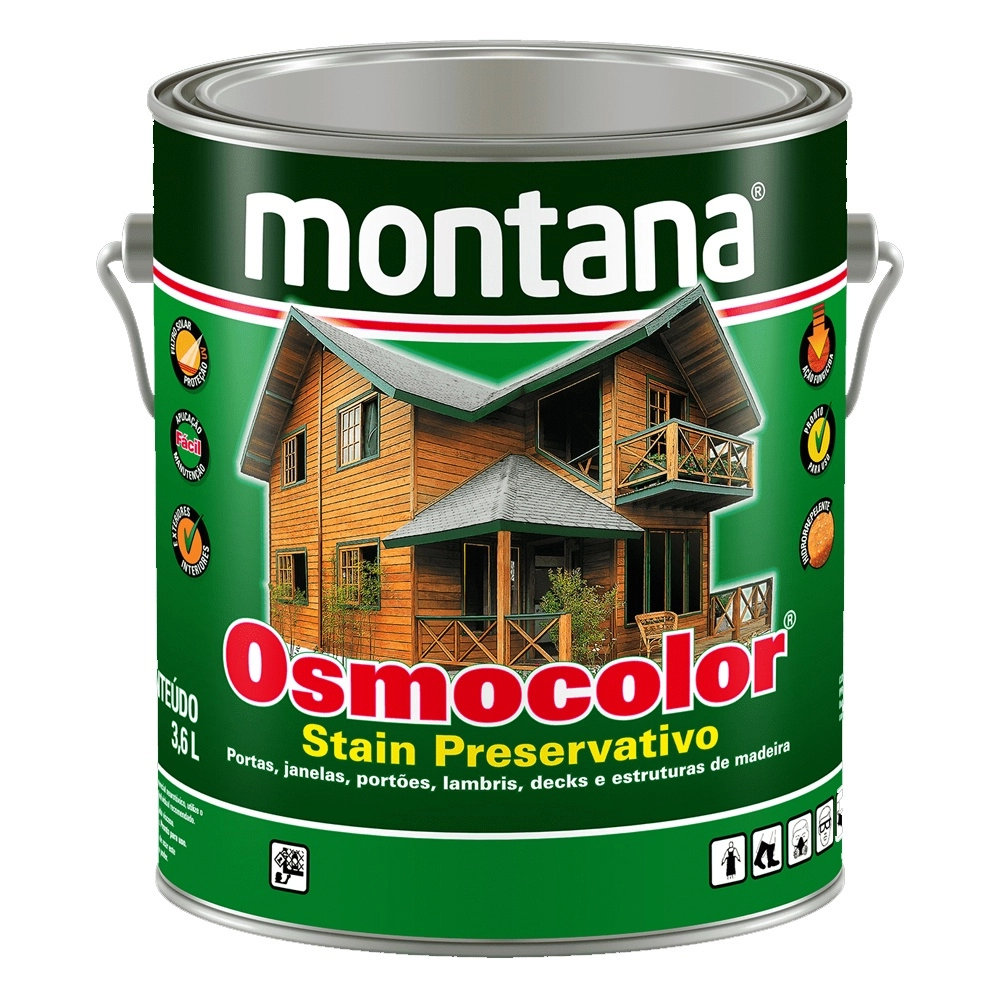 Tingidor Osmocolor Stain Canela 3,6 L Montana Química