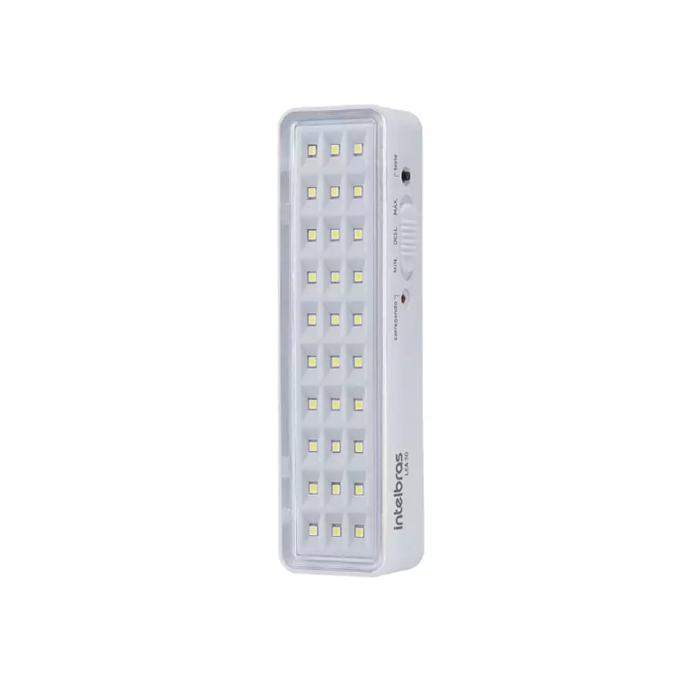 Luminária de Emergência Autônoma Branco LEA 30 Intelbras