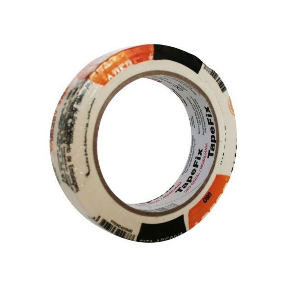 Fita Crepe Imobiliária 24 mm x 50 m - 427 Adere