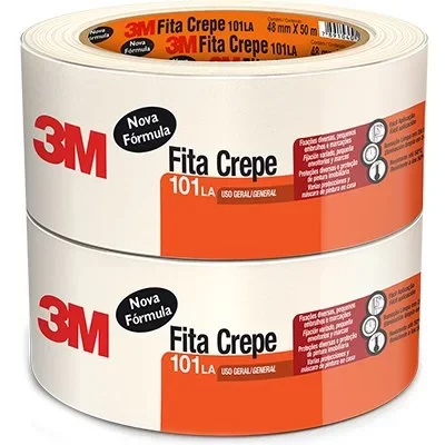 Kit Fita Crepe c/ 2 Rolos 48 mm x 50 m