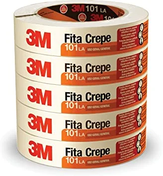 Kit Fita Crepe c/ 5 Rolos 24 mm x 50 m