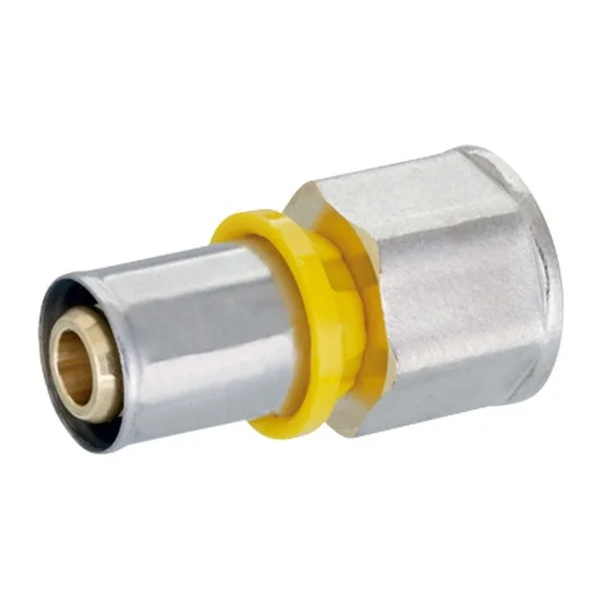 Conector Fixo Fêmea Gás 26 mm x 3/4"  Amanco