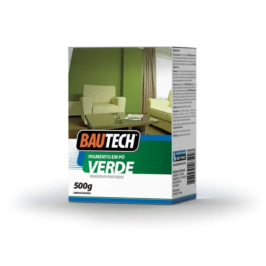 Pigmento Verde 500 g Bautech