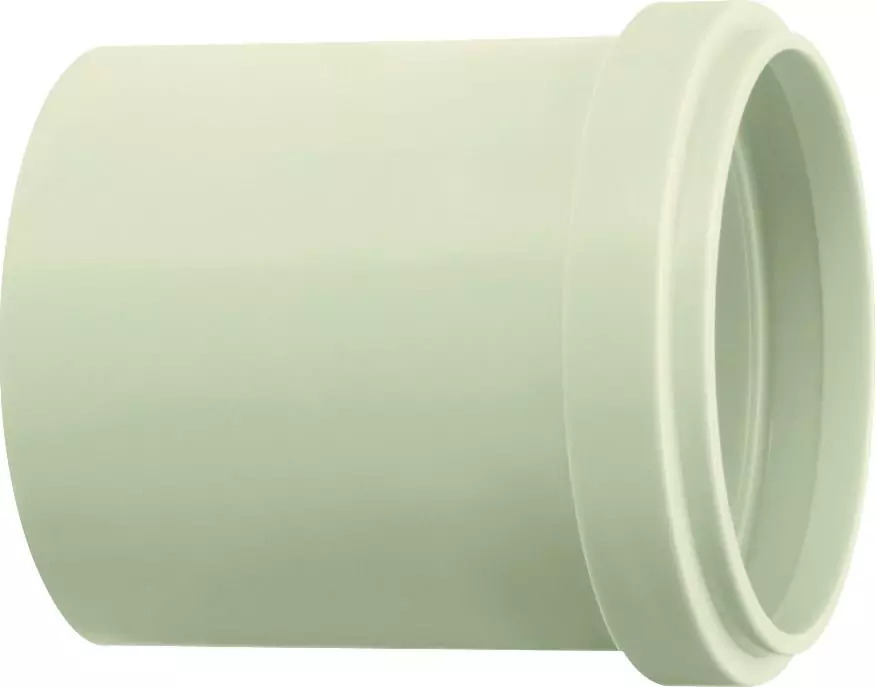 Luva Simples para Esgoto Reforçada em PVC DN50 Amanco
