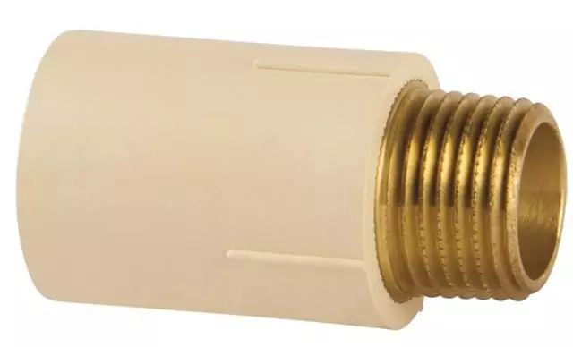 Conector de Transição CPVC Fêmea/Macho DN 35 mm x 1.1/4" Amanco