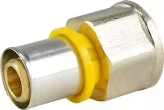 Conector Fixo Fêmea para Gás 26 mm x 1" Amanco