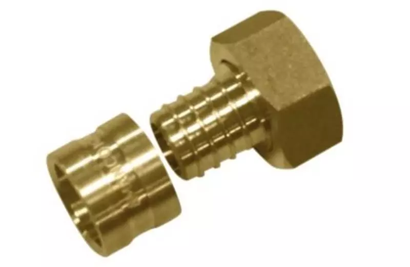 Conector Metálico Fêmea Fixo PEX 20 mm x 1/2" Amanco