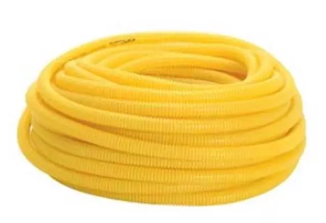 Eletroduto Corrugado Amarelo 20 mm em Rolo com 50 m 1/2" Amanco