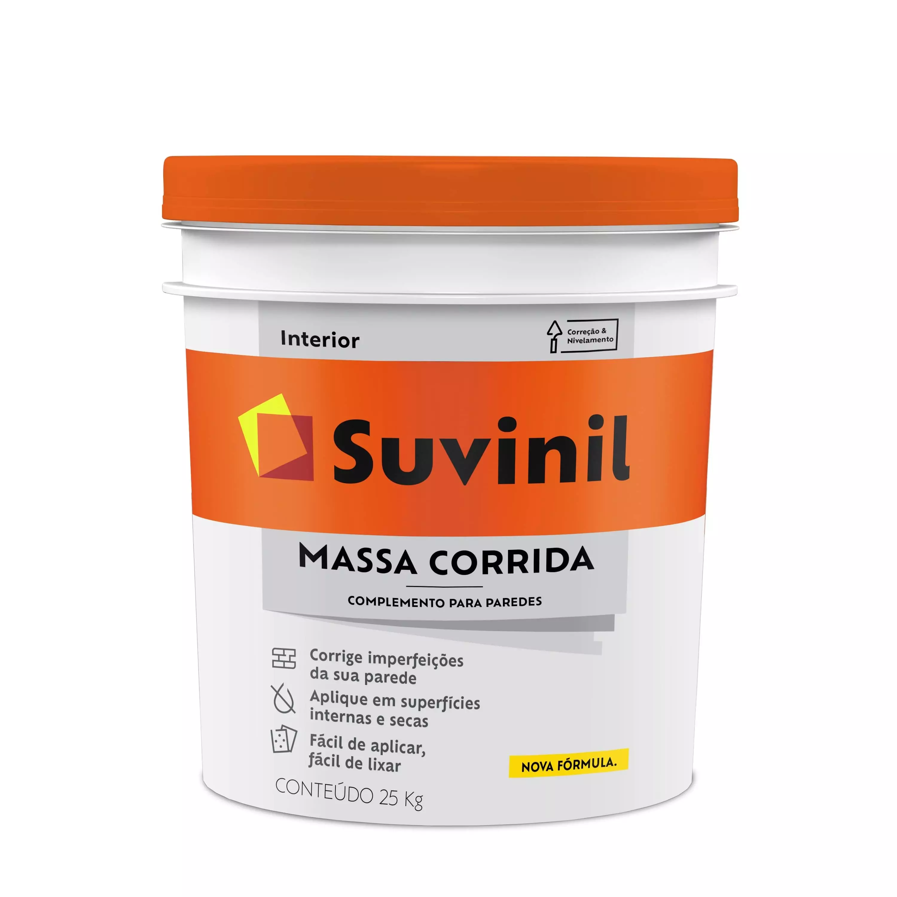 Massa Corrida Balde 25 kg Suvinil