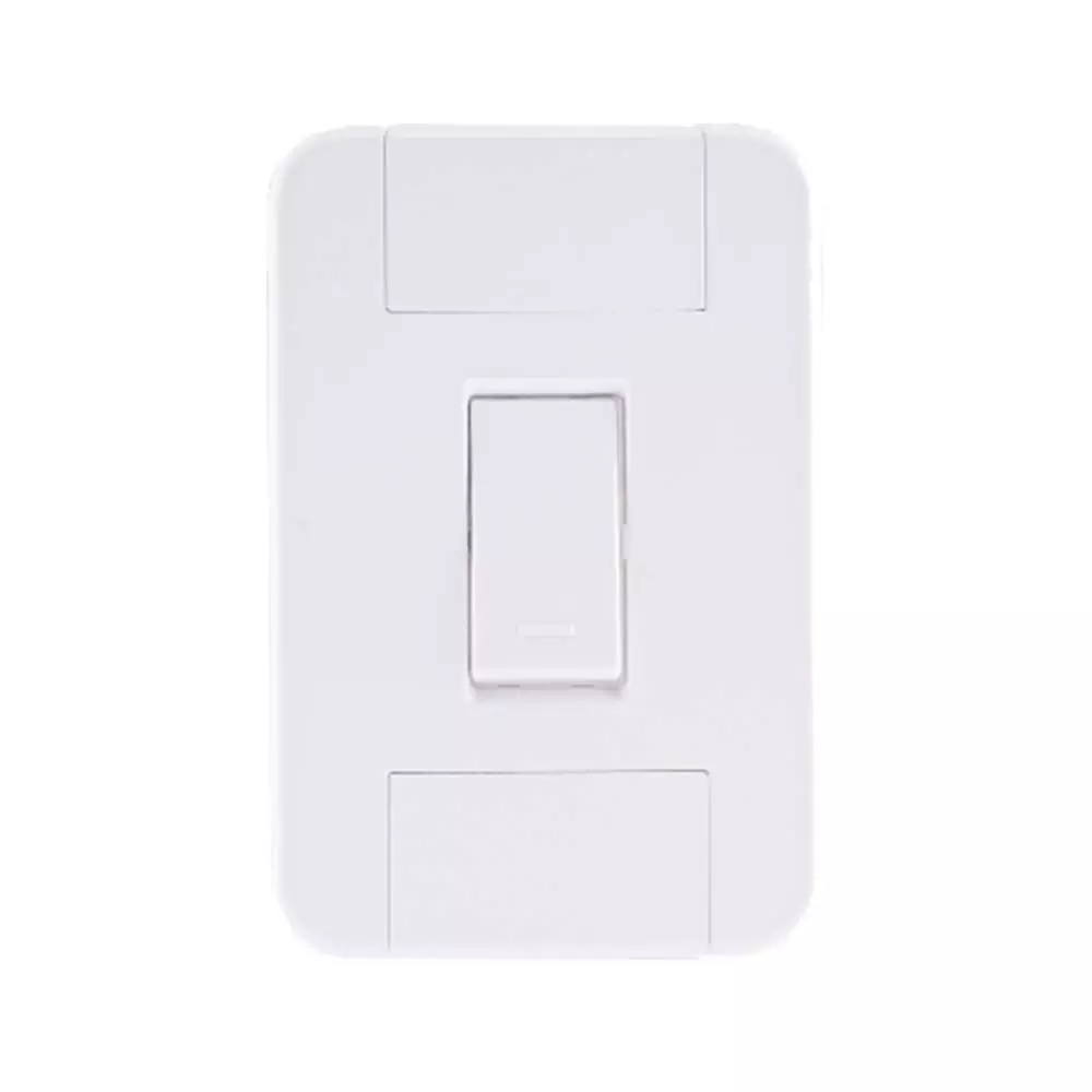 Conjunto Tablet com 1 Interruptor Simples Branco 10A 250V Tramontina