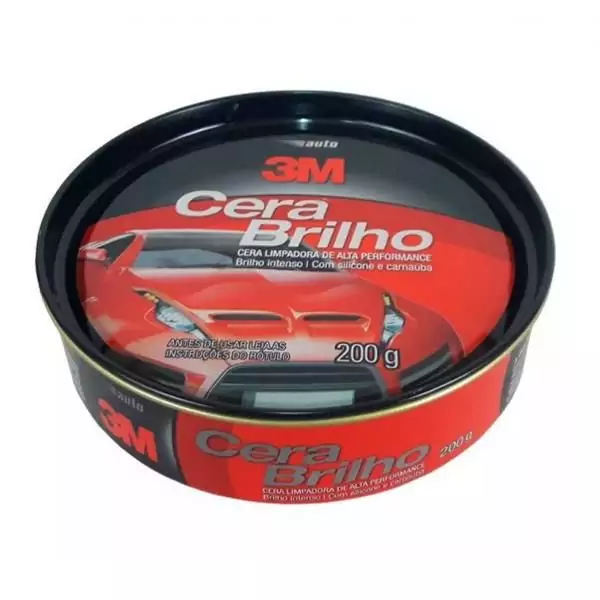 Cera Automotiva Brilho 200 g 3M