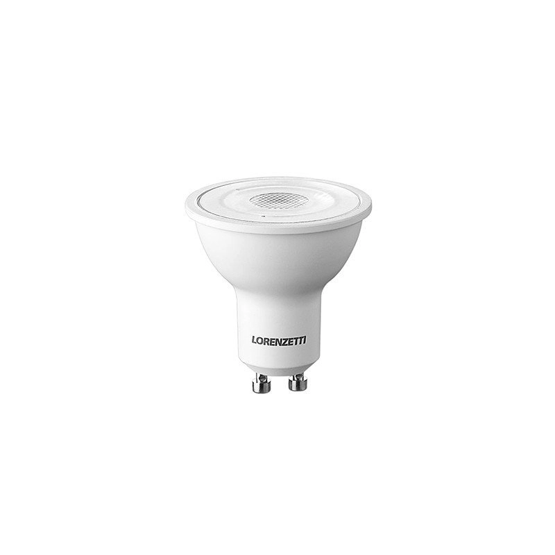 Lâmpada Led Lorenzetti Dicroica 4,5W Bivolt GU10 6500K Luz Branca Lorenzetti