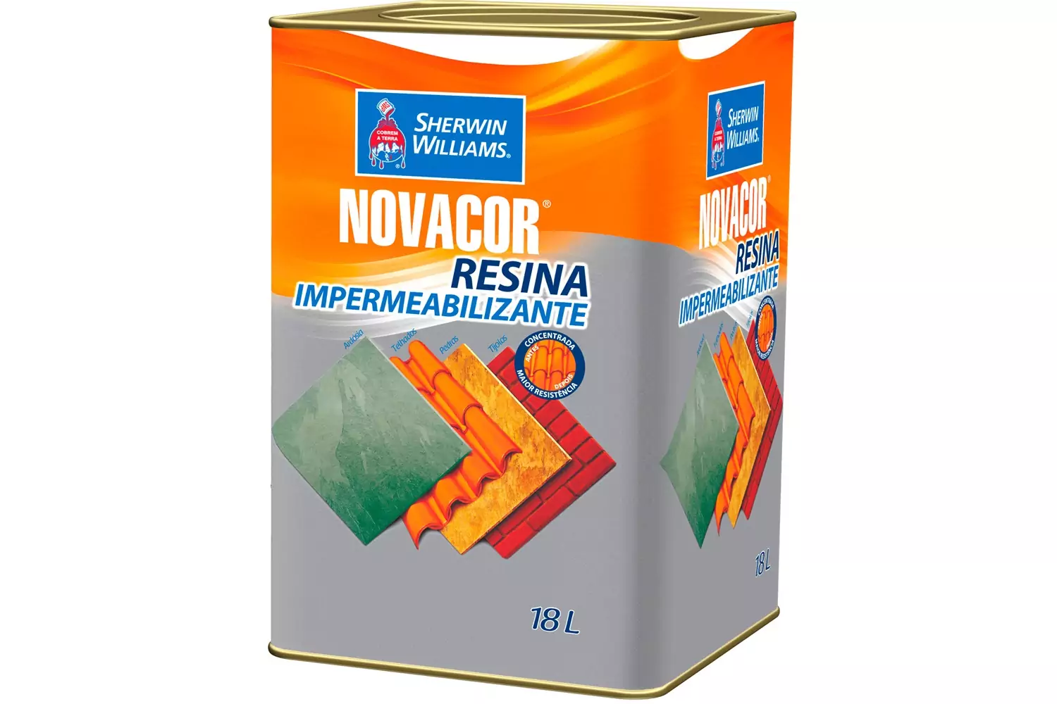 Resina Impermeabilizante Novacor 18 L Sherwin-Williams