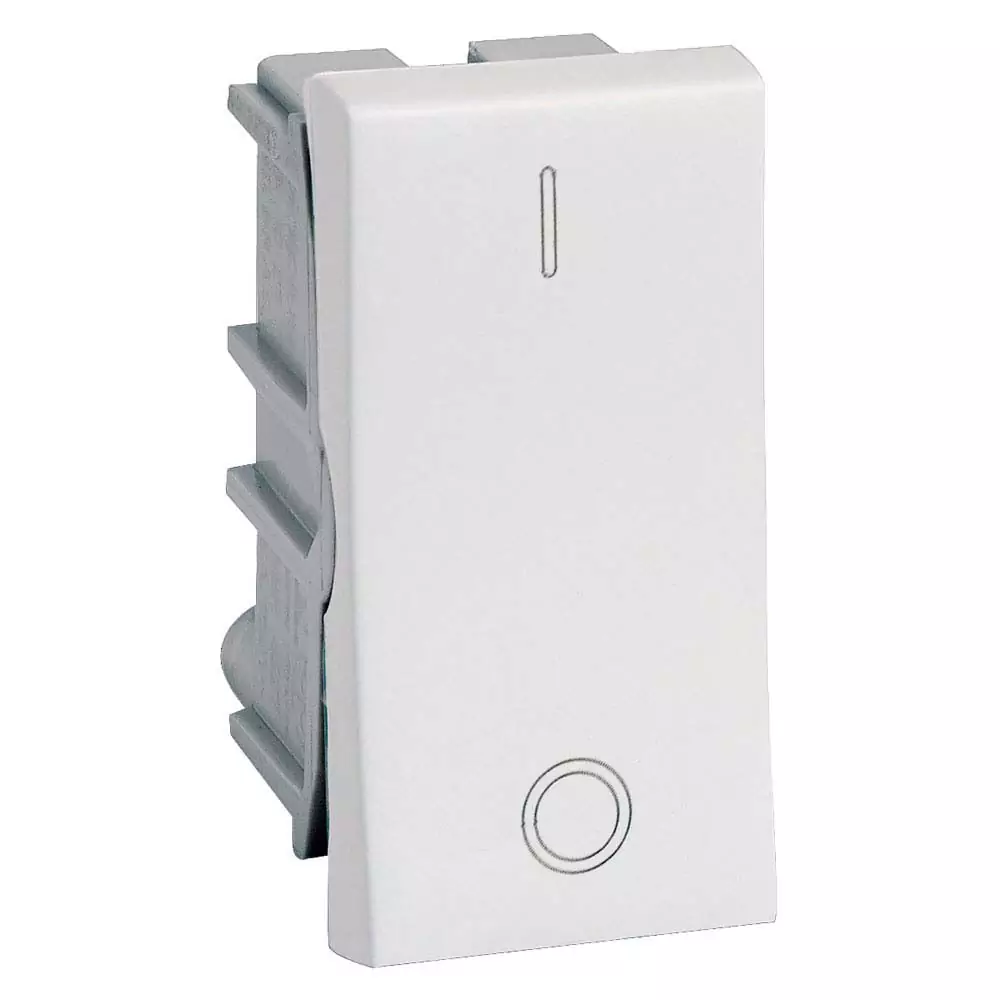 Módulo Para Interruptor Pialplus Bipolar Simples Branco 10A/250V Legrand